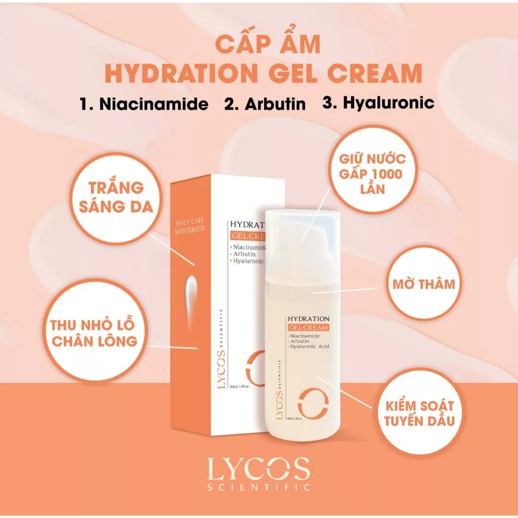 Combo 3 - Sáng Da Mờ Nám Lycos : Tinh chất Peel Da Lycos + Kem Nám Đêm Lycos + Dưỡng ẩm Lycos
