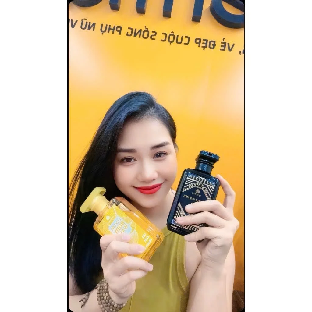 Sữa Tắm Gội Nước hoa For Men Devonci 3 in 1 300ml - Tắm, Gội, Rửa mặt: Dưỡng da, lưu hương
