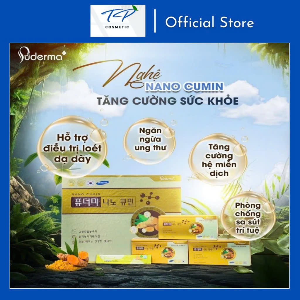 Tinh Chất Nghệ Nano Cumin Hàn Quốc - Hỗ Trợ Dạ Dày, Làm Đẹp Sau Sinh, Giảm Viêm, Tăng Sức Khỏe Từ Bên Trong