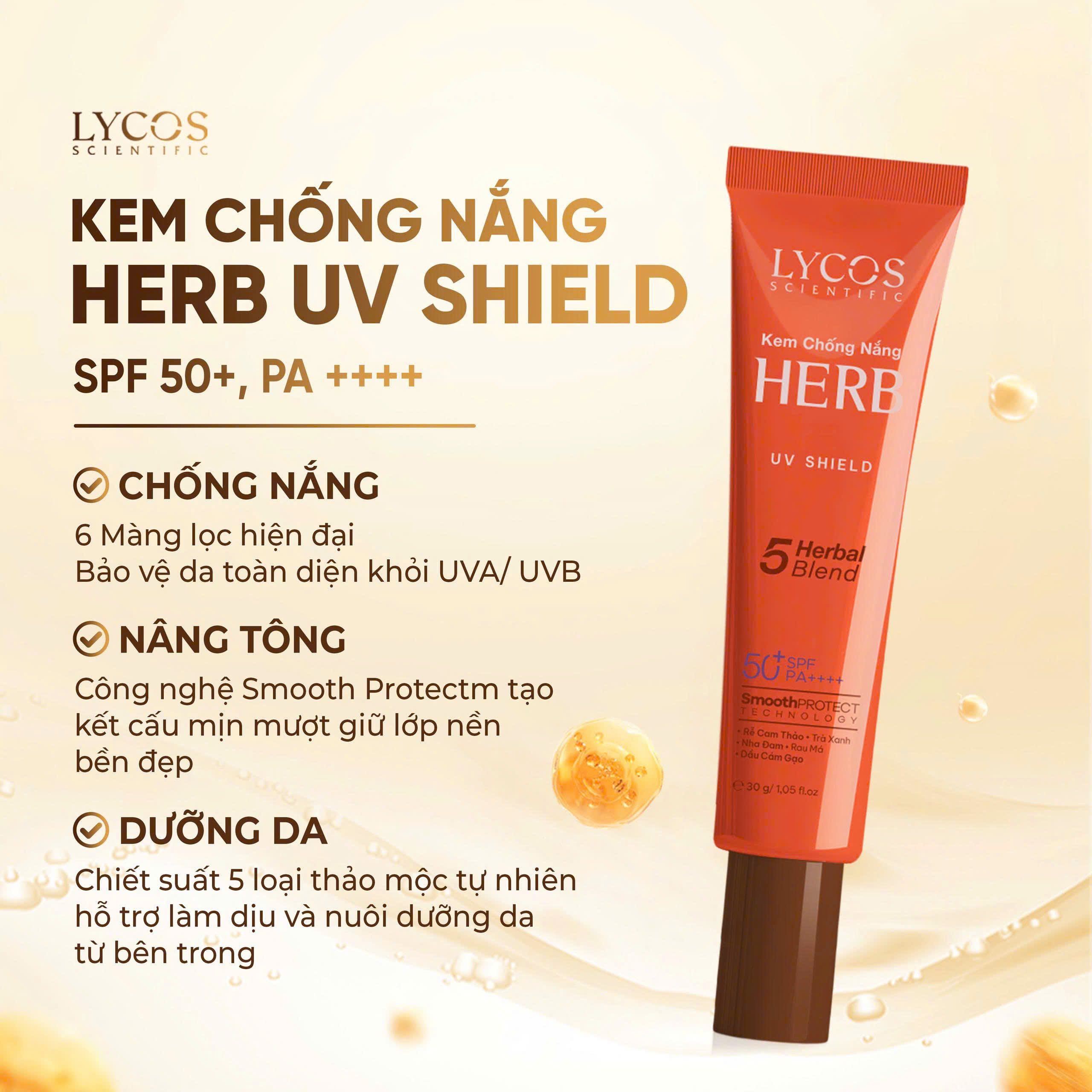 Combo Hỗ trợ giảm Mụn Lycos (Gel Rửa Mặt – Kem Chống Nắng – Tinh Chất Peeling – Gel Cấp Ẩm – Son)