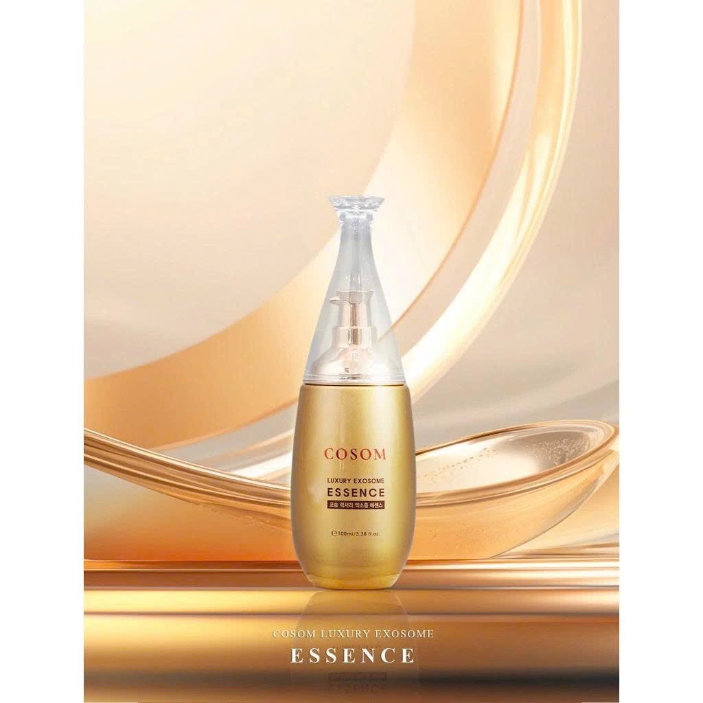 Tinh chất Nước Thần COSOM Luxury Exosome Essence - Cấp ẩm đa tầng, tái tạo phục hồi, mờ thâm sạm nám