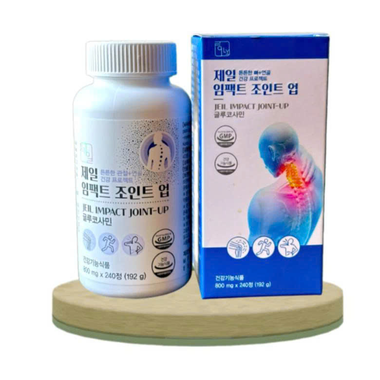 Viên uống xương khớp hỗ trợ giảm đau, tê mỏi, phục hồi xương khớp Jeil Impact Joint-up (Puderma)