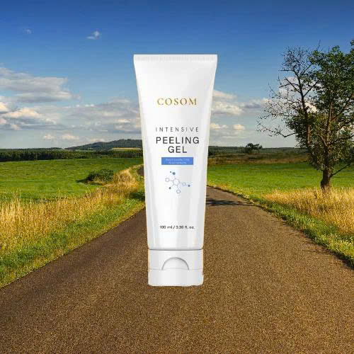 Tẩy Da Chết COSOM INTENSIVE PEELING GEL Hàn Quốc: Loại bỏ tế bào chết, giúp hấp thụ mỹ phẩm tốt hơn.
