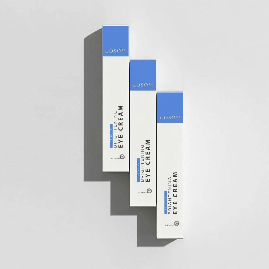 Kem Dưỡng Da Mắt COSOM INTENSIVE BRIGHTENING EYE CREAM (15ml) : giảm nhăn, thâm quầng, bọng mắt