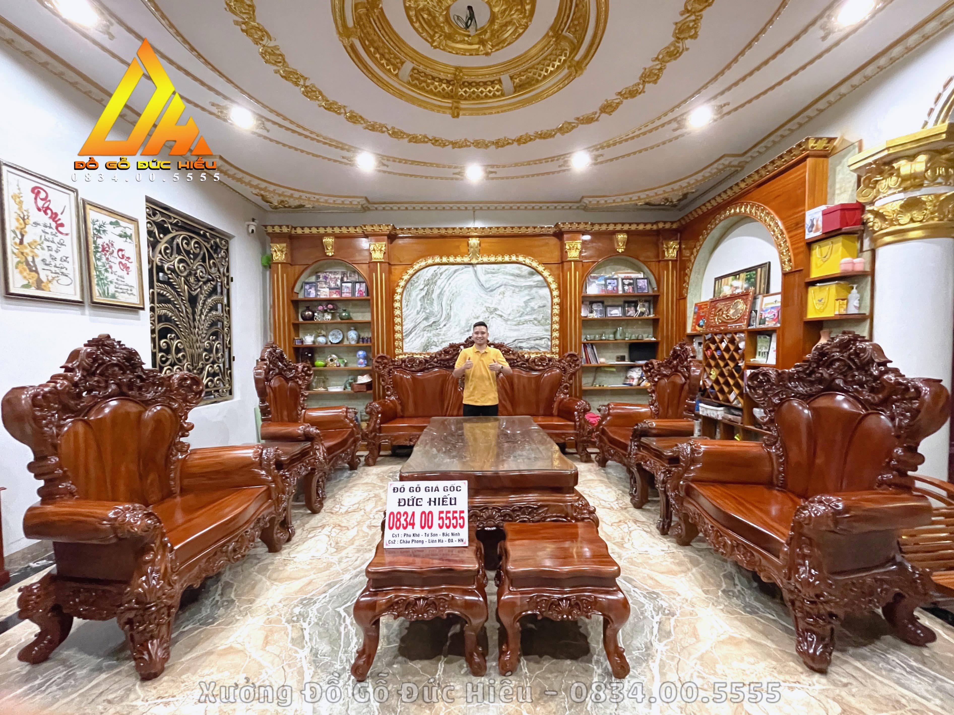 Cách trang trí phòng khách bằng đồ gỗ ưa chuộng nhất