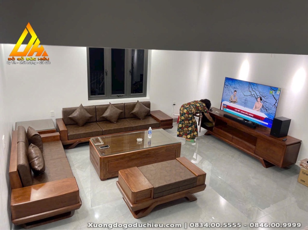 Phòng Khách Bộ Sofa+Kệ Tivi