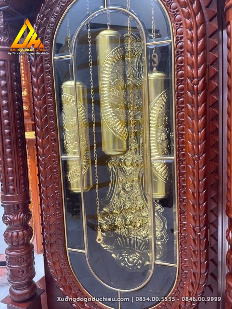 Đồng Hồ Cây tứ trụ phụ kiện đồng