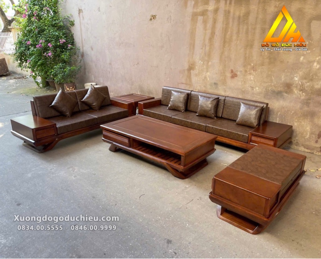 Bộ sofa zito chân thuyền(Hải Dương)