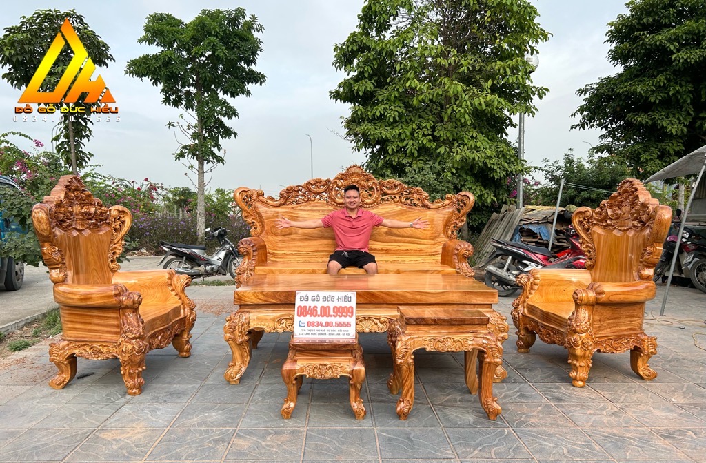 Bộ 6 món Gõ Đỏ (Bán về Ba Vì Hà Nội)