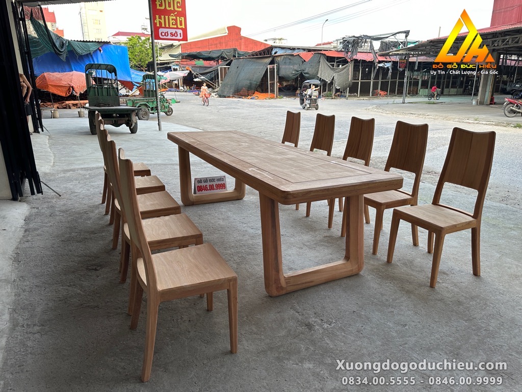 Bán mộc Bộ Bàn Ăn 10 Ghế(Bắc Giang)