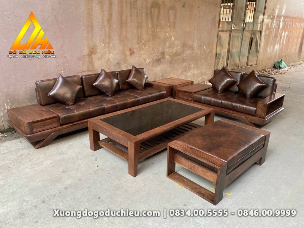 Bộ Sofa Óc Chó (Phú Quốc)