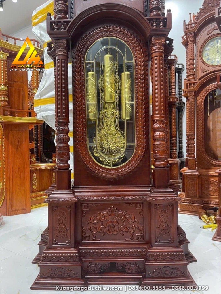 Đồng Hồ Cây tứ trụ phụ kiện đồng