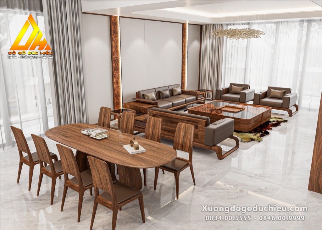 Combo Phòng Khách Phòng Ăn Vip(Hà Nội)
