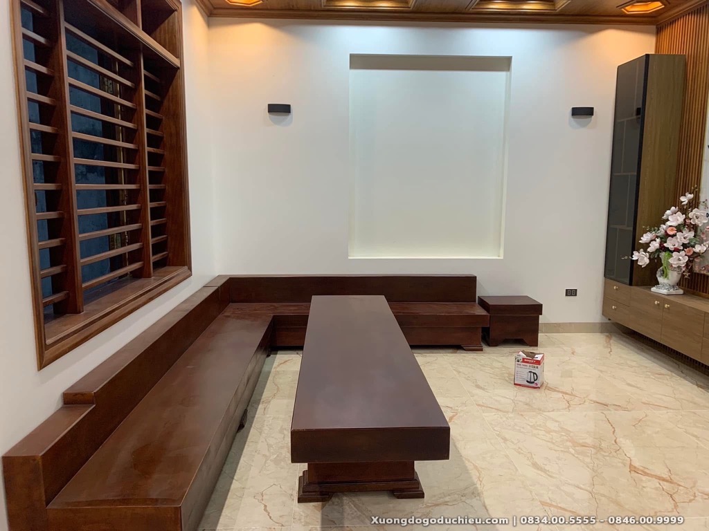Sofa Nguyên Khối góc L