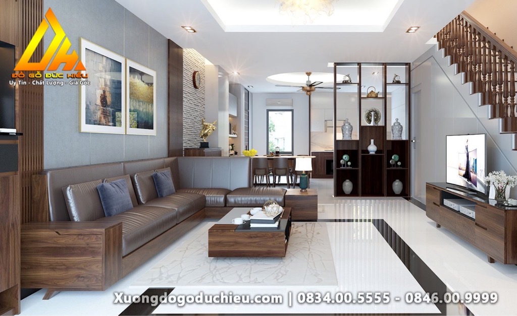 Combo Sofa Kệ tivi (Yên Bái)