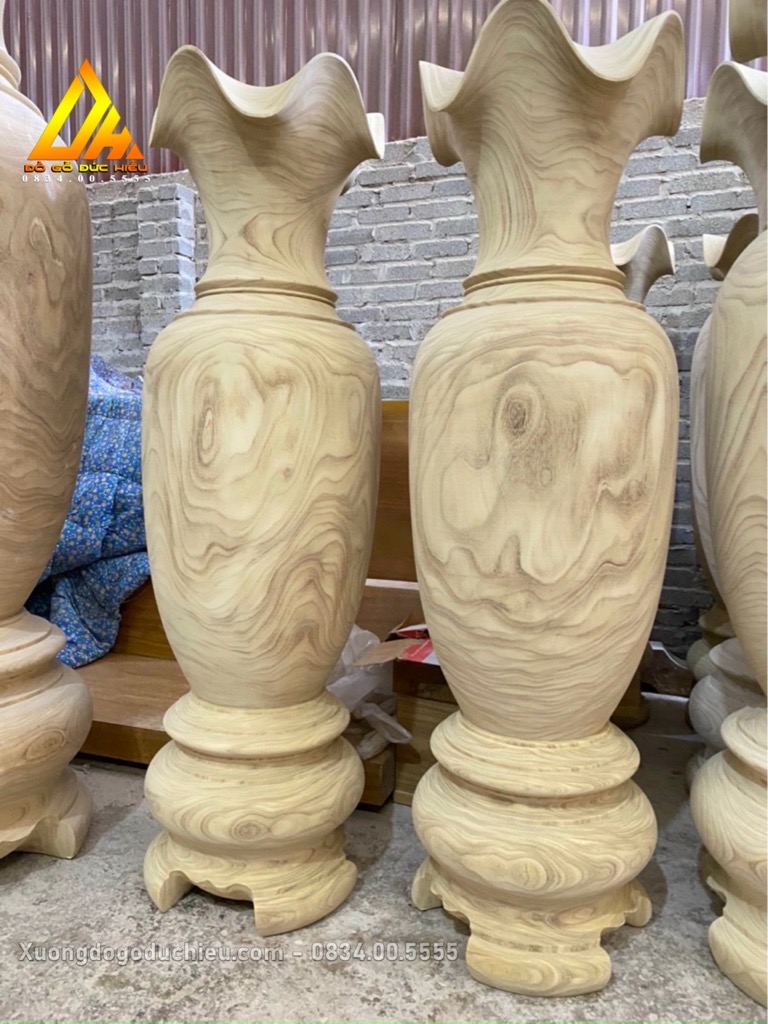 Lục Bình Gỗ Cẩm Vàng(Bán Về Hà Nội)