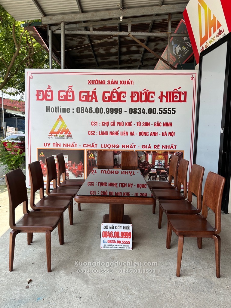 Bàn Ăn Vip 10 Ghế(Hải Phòng)