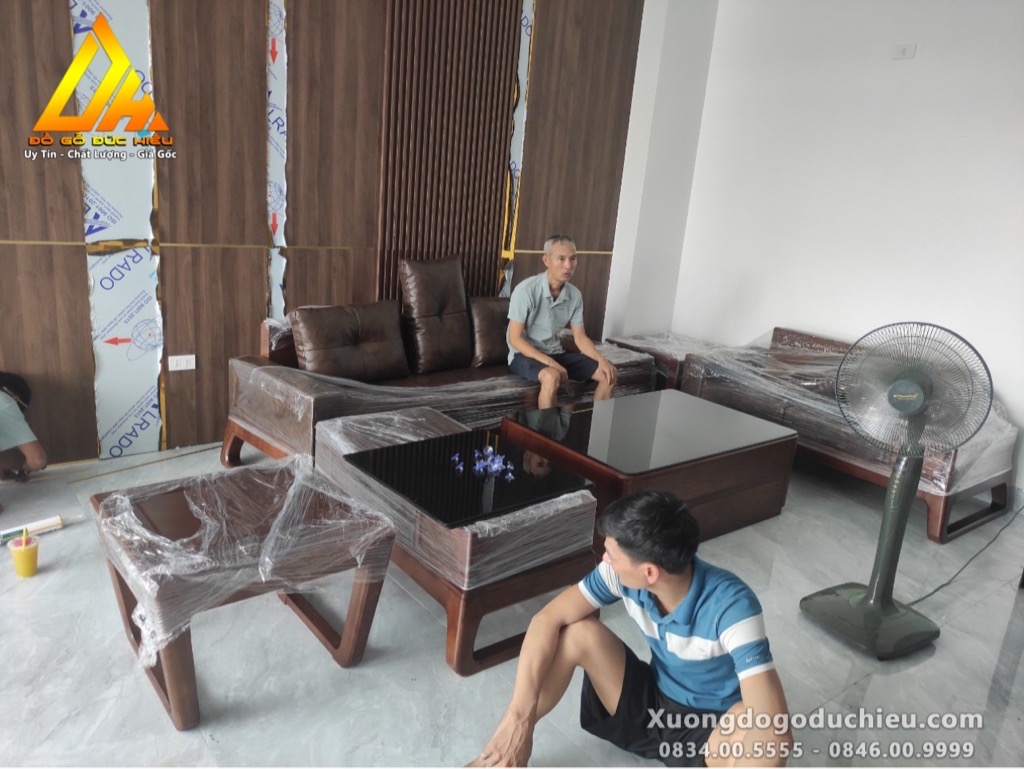 Combo phòng khách sofa zito & vách(Bắc Ninh)
