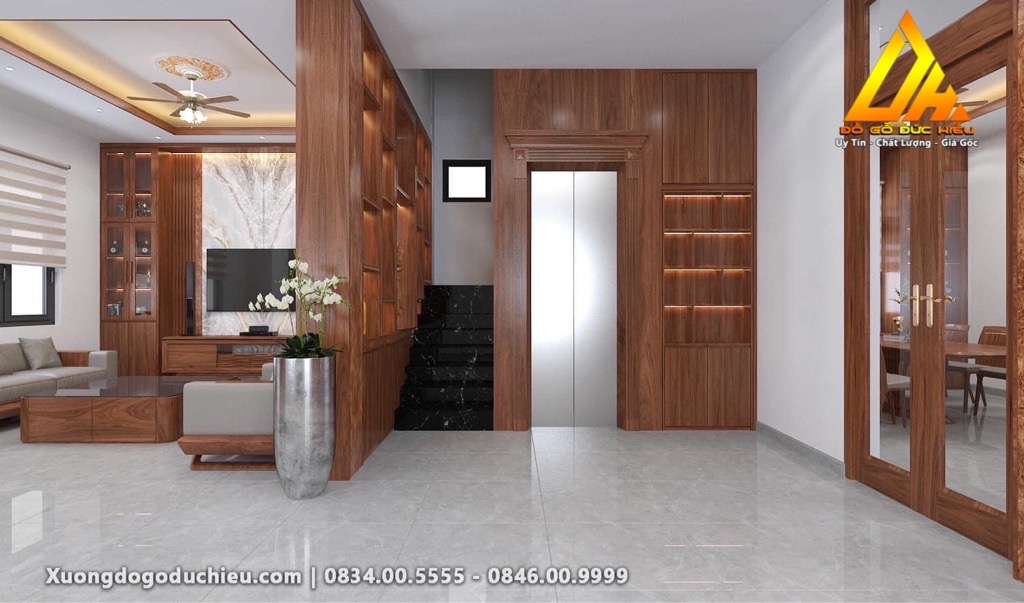Hệ Vách Tủ Kệ và Phòng Khách