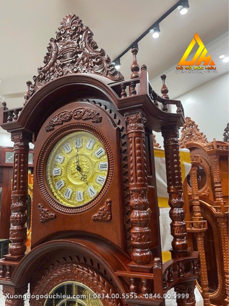 Đồng Hồ Cây tứ trụ phụ kiện đồng