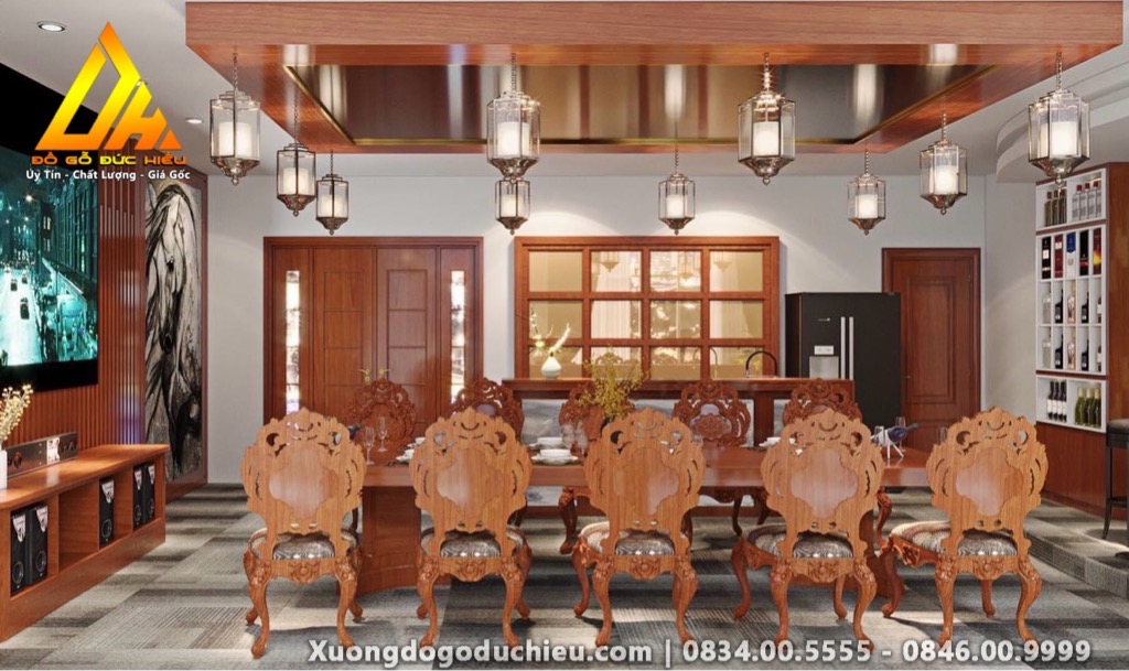 Combo nhà bếp Tân Cổ Điển