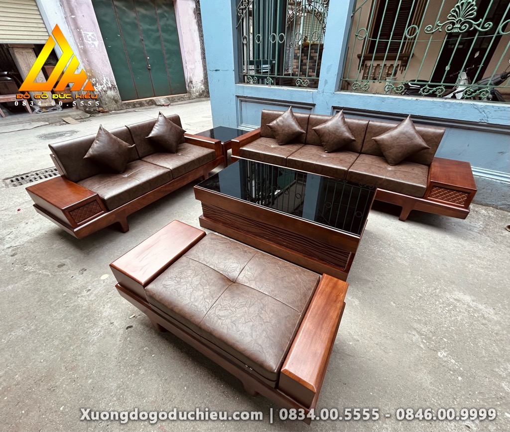 Bộ sofa zito gõ đỏ(Bán về Hà Nội)