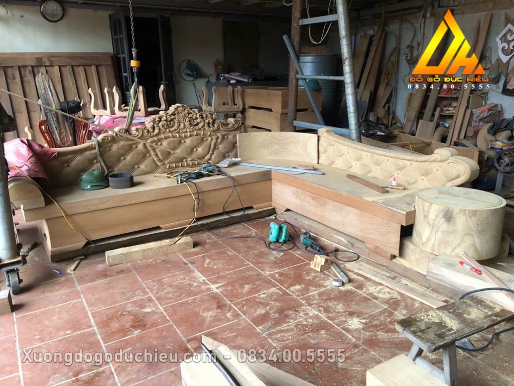 Bộ Sofa Hoàng Gia Nguyên Khối Vip