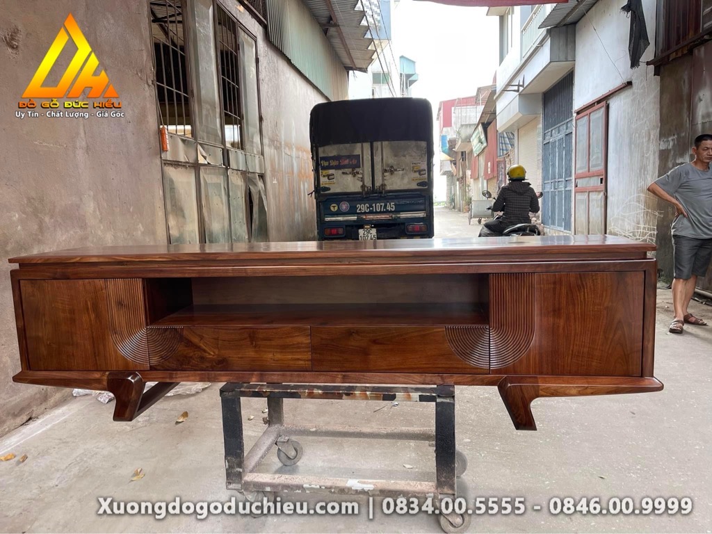 Sofa Đối và Kệ Tivi Óc Chó(Hà Nội)
