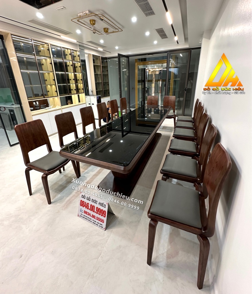 Bàn Ăn Luxury hiện đại 14 ghế(Hải Dương)