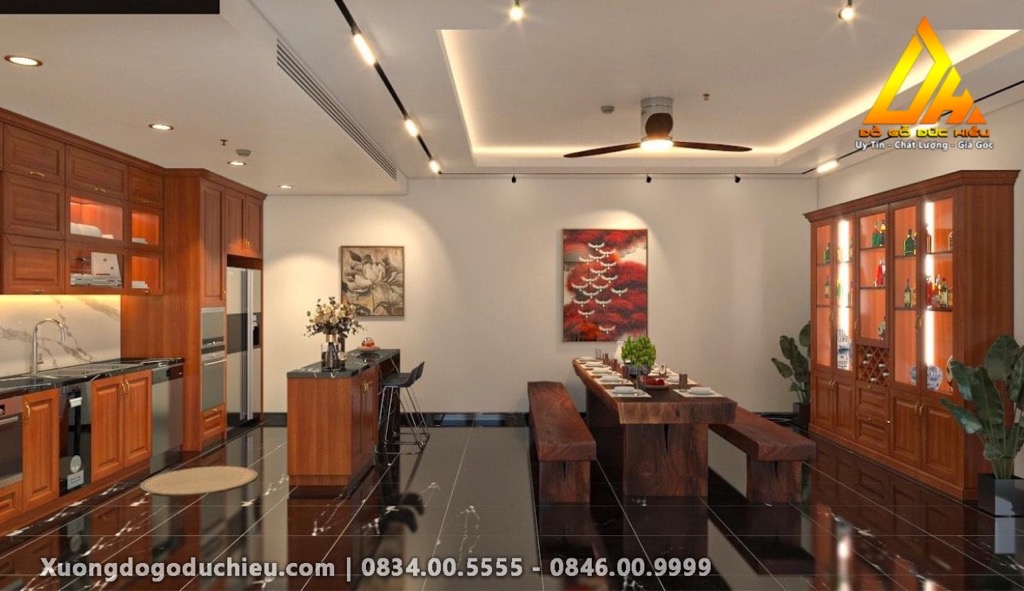 Combo Phòng Bếp Nguyên Khối