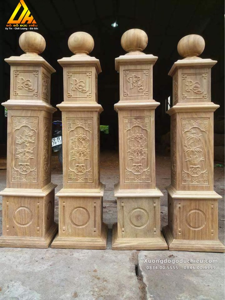 Cầu Thang Gõ Đỏ,Cẩm Vàng,Lim