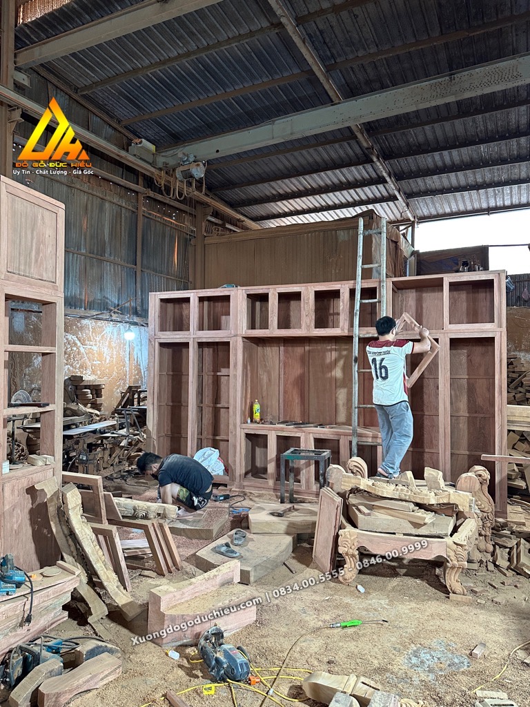 Combo Phòng Khách+Vách Ngăn+Phòng Ngủ