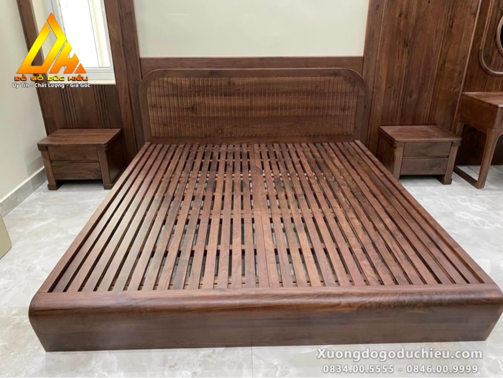 Combo Phòng Ngủ gỗ óc chó Bắc Mỹ