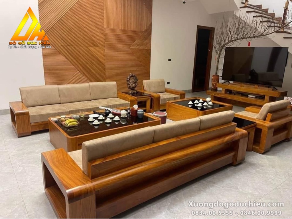 Combo Sofa Kệ Tivi