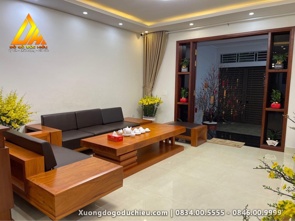 Bộ Sofa zito Bàn Nguyên Khối(Vĩnh Phúc)