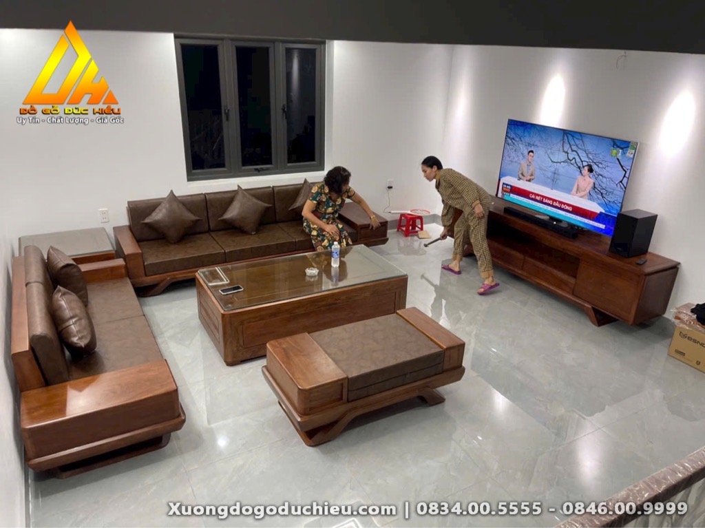 Phòng Khách Bộ Sofa+Kệ Tivi