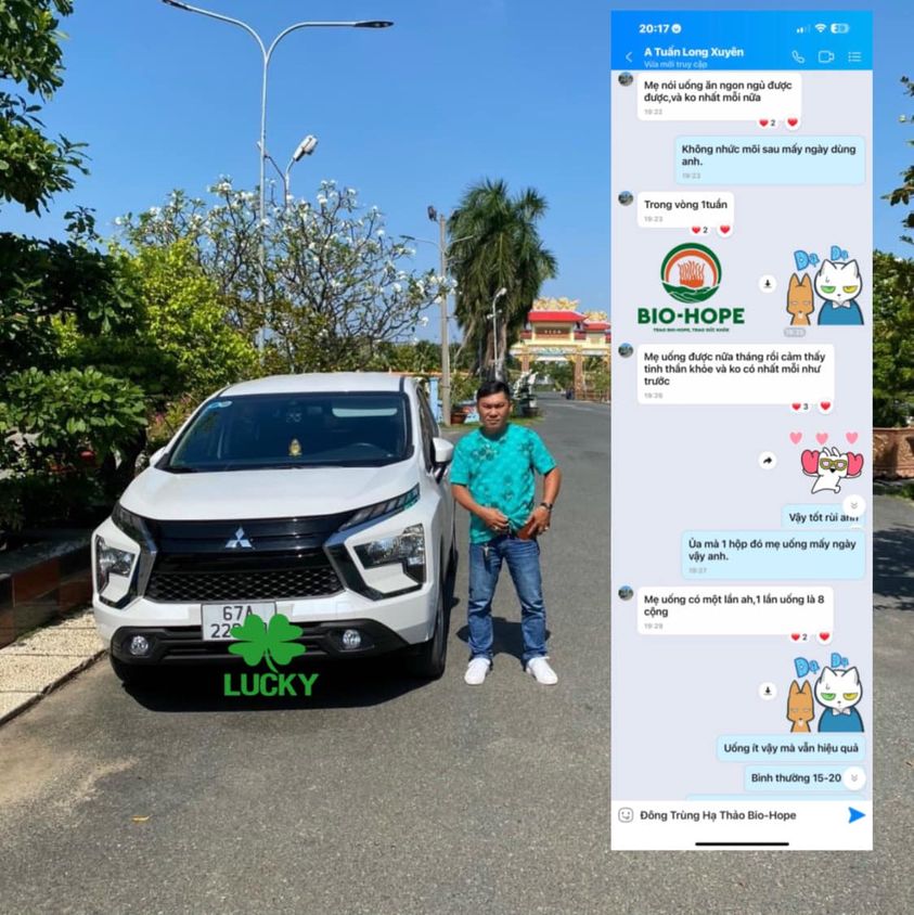 CẢM NHẬN KHÁCH HÀNG SỬ DỤNG ĐÔNG TRÙNG HẠ THẢO BIO HOPE