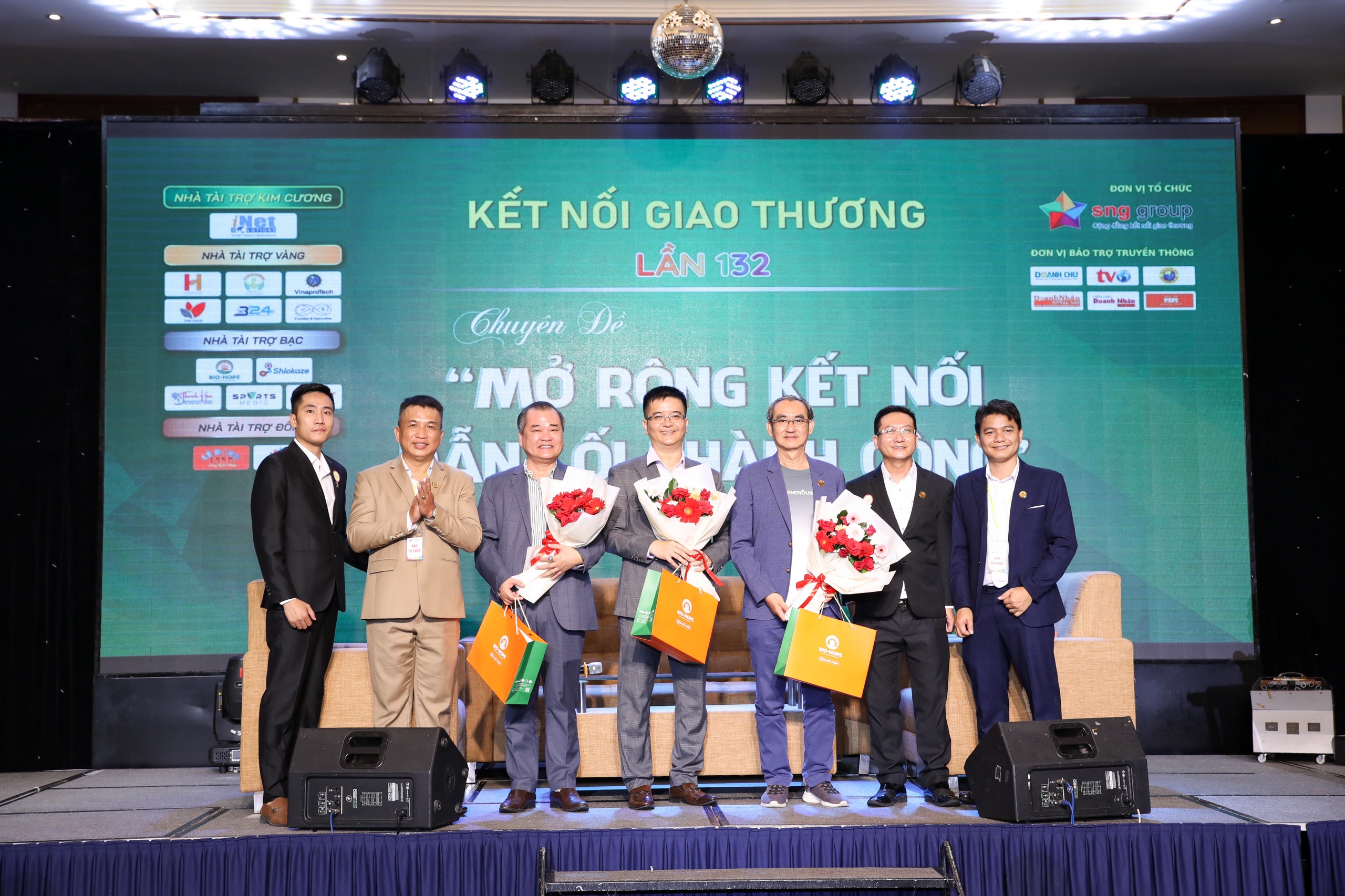 Đông Trùng Hạ Thảo Bio Hope đồng hành cùng sự kiện Kết Nối Giao Thương của SNG Group