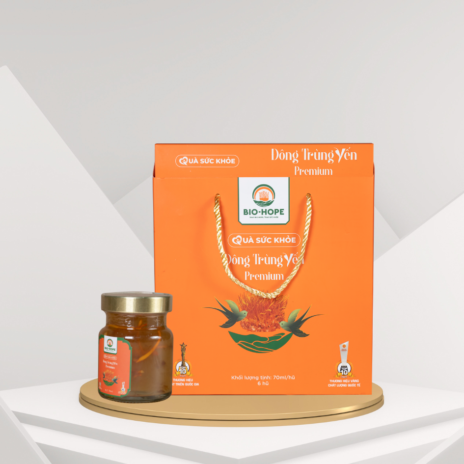 Đông Trùng Yến Premium (hộp 6 hũ)