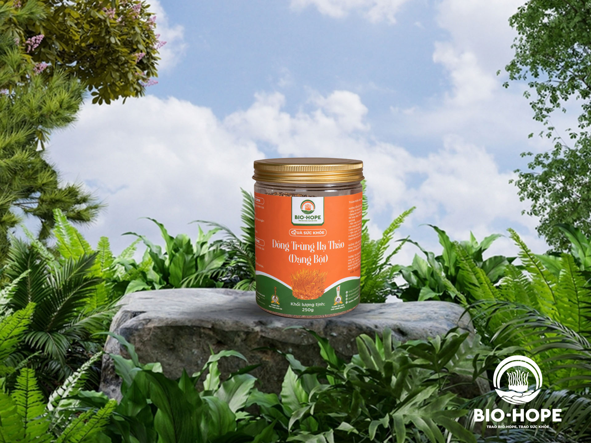 Bột Đông Trùng Hạ Thảo (250gr)