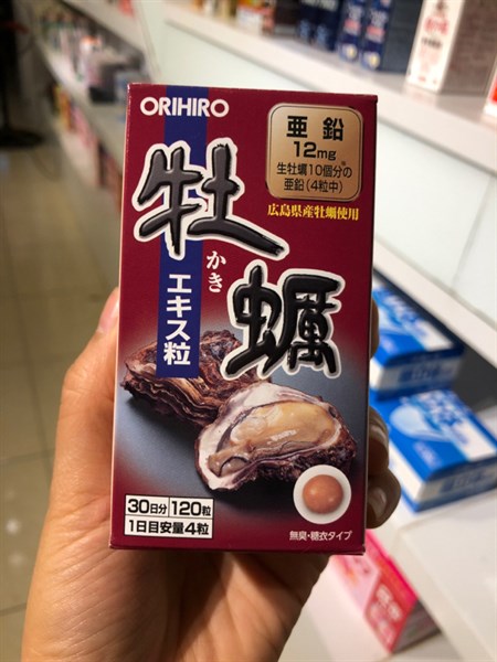 Tinh chất hàu tươi 120 viên
