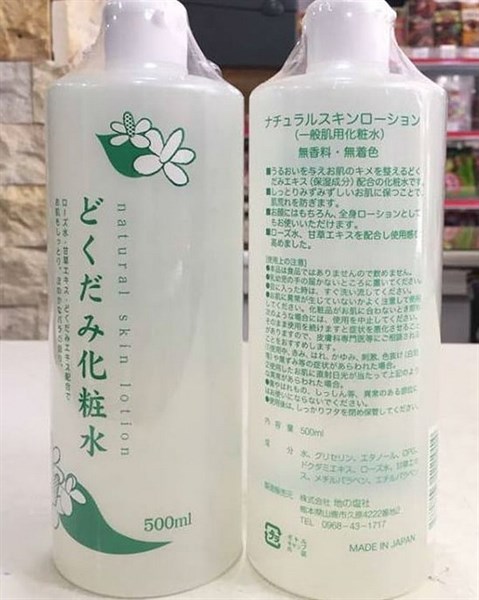 Nước Hoa Hồng Diếp Cá 500Ml