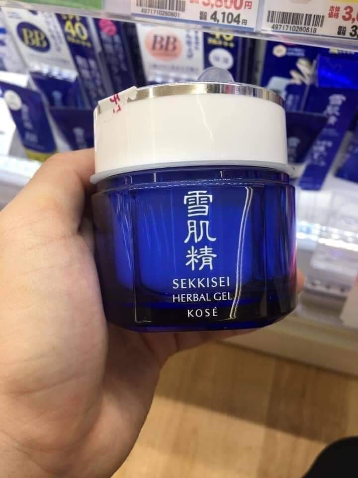 Mặt Nạ Ngủ Đa Năng Kose Sekkisei Herbal Gel 80G