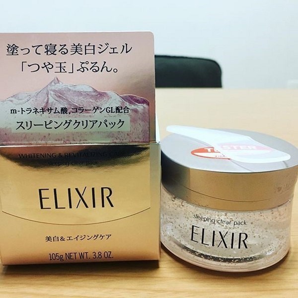 Mặt Nạ Ngủ Elixir Revitalizing Care Sleeping Gel Pack 105G