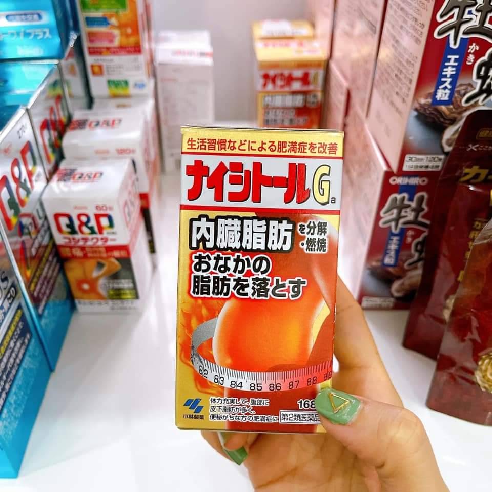 Viên giảm mỡ bụng Naishitoru G Kobayashi 3100mg Nhật Bản