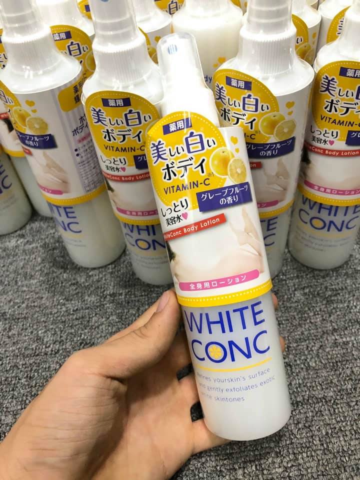 Xịt Khoáng White Conc Lotion 245Ml