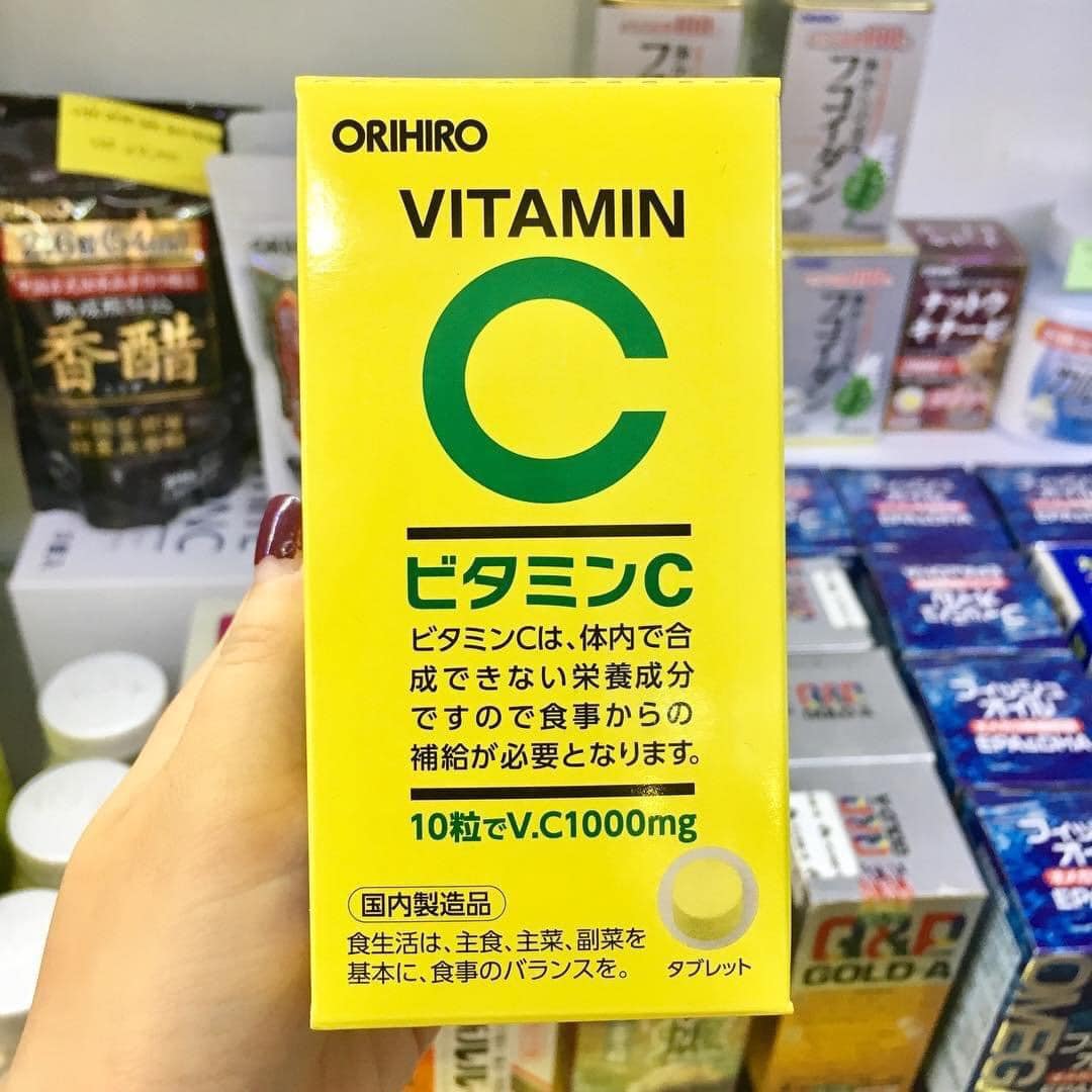 Viên Uống Bổ Sung Vitamin C Orihiro 300 Viên