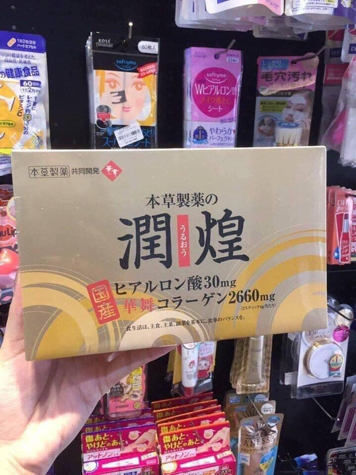 Collagen Hanamai Sụn Vi Cá Mập Gold Premium 60 Gói