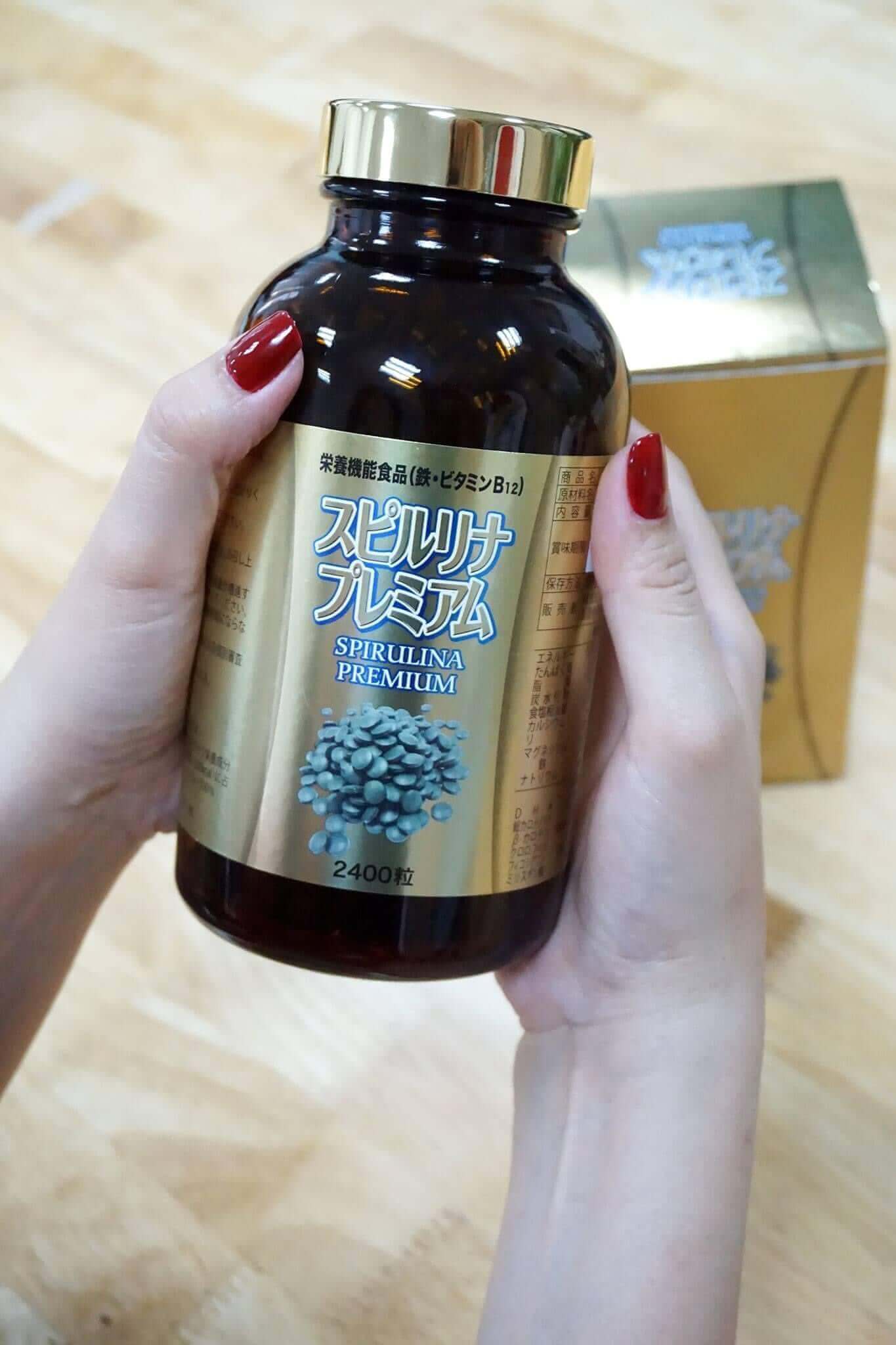 Tảo Xoắn Spirulina Premium Gold 2400V