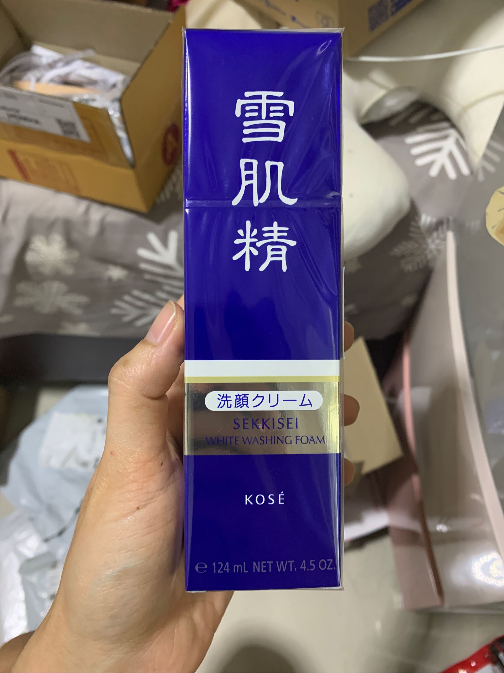 Sữa rửa mặt Kosé Sekkisei White Washing Foam 124ml